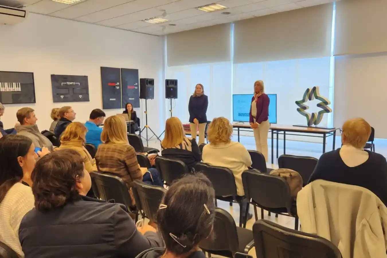 Durante la presentación, destacaron el trabajo conjunto realizado para concretar el proyecto.