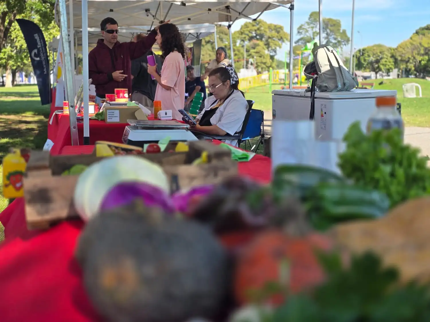 Alimentos frescos, variados y a precios accesibles, elaborados por productores locales.