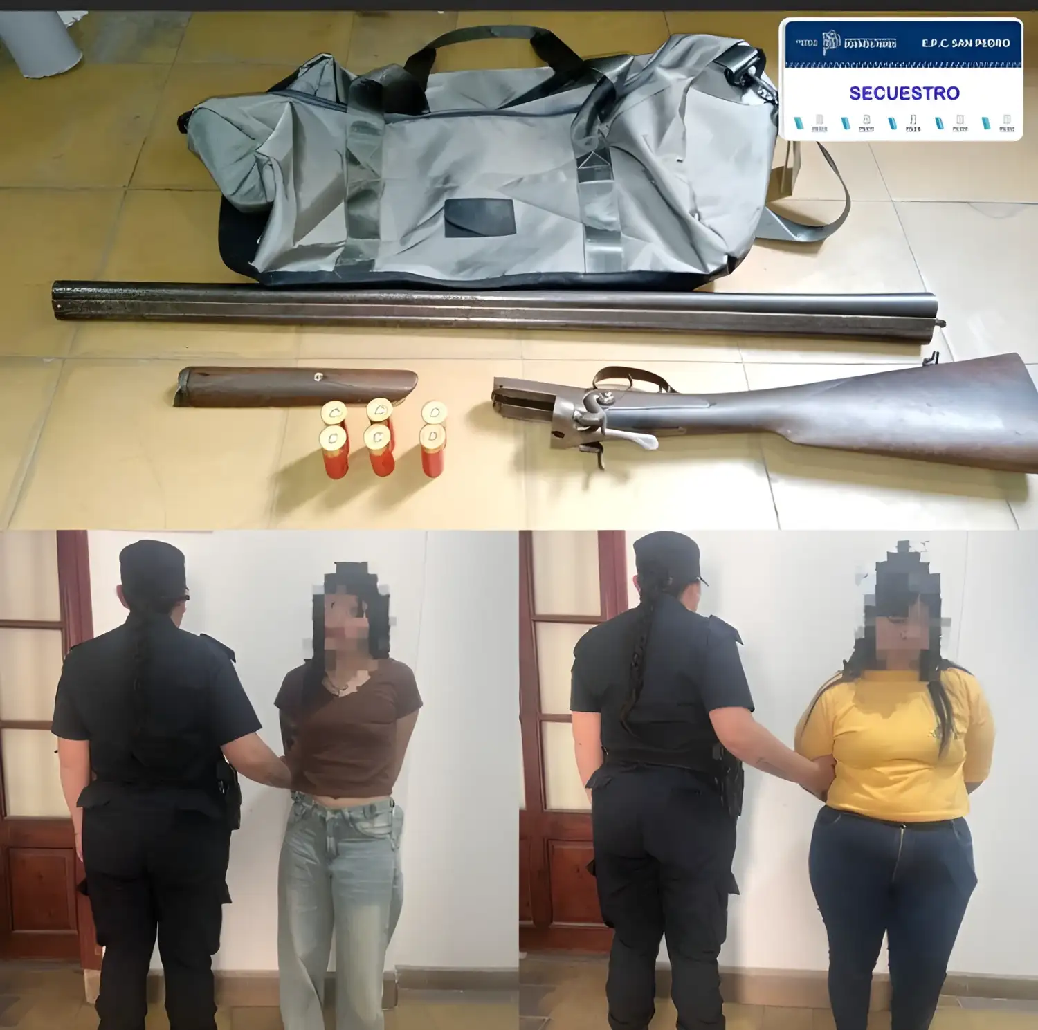 aprehendidas el caserito