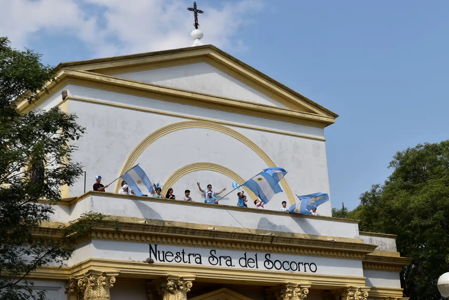 Parroquia Socorro festejos mundial 2022