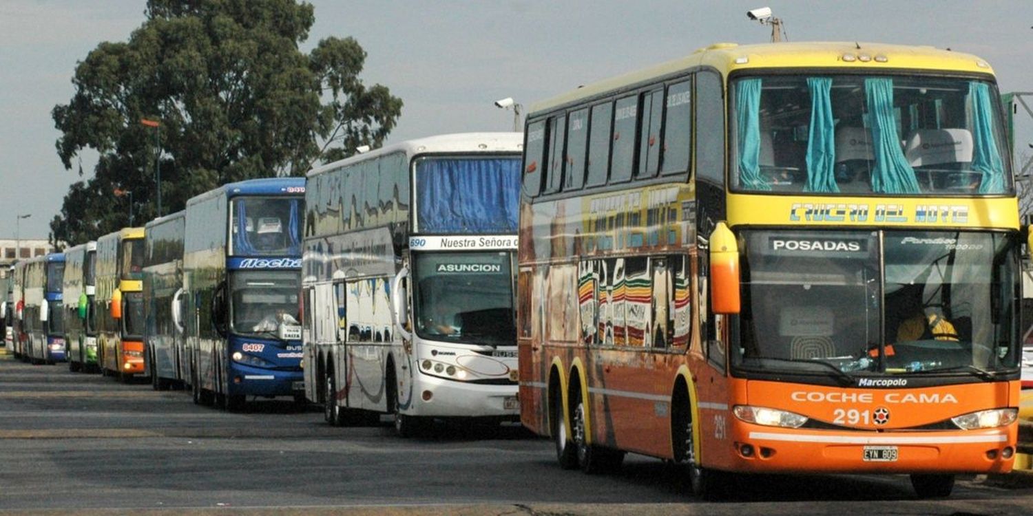 Establecieron protocolos para viajar en colectivos durante vacaciones de verano