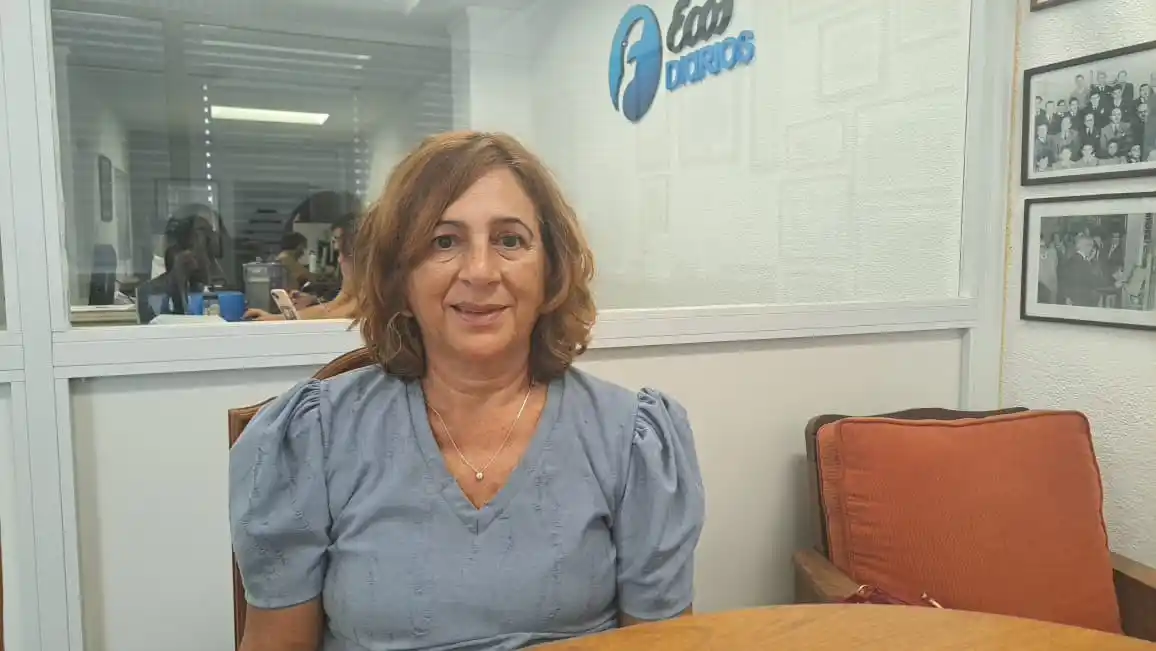 Alejandra Noguero. Dio su punto de vista sobre la ciudad