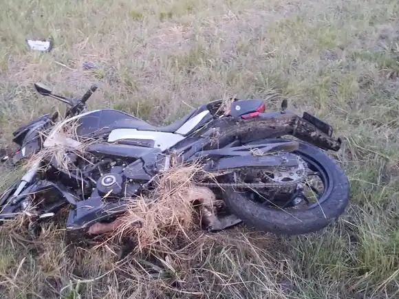 Un motociclista perdió la vida tras chocar con una camioneta en ruta provincial N° 2