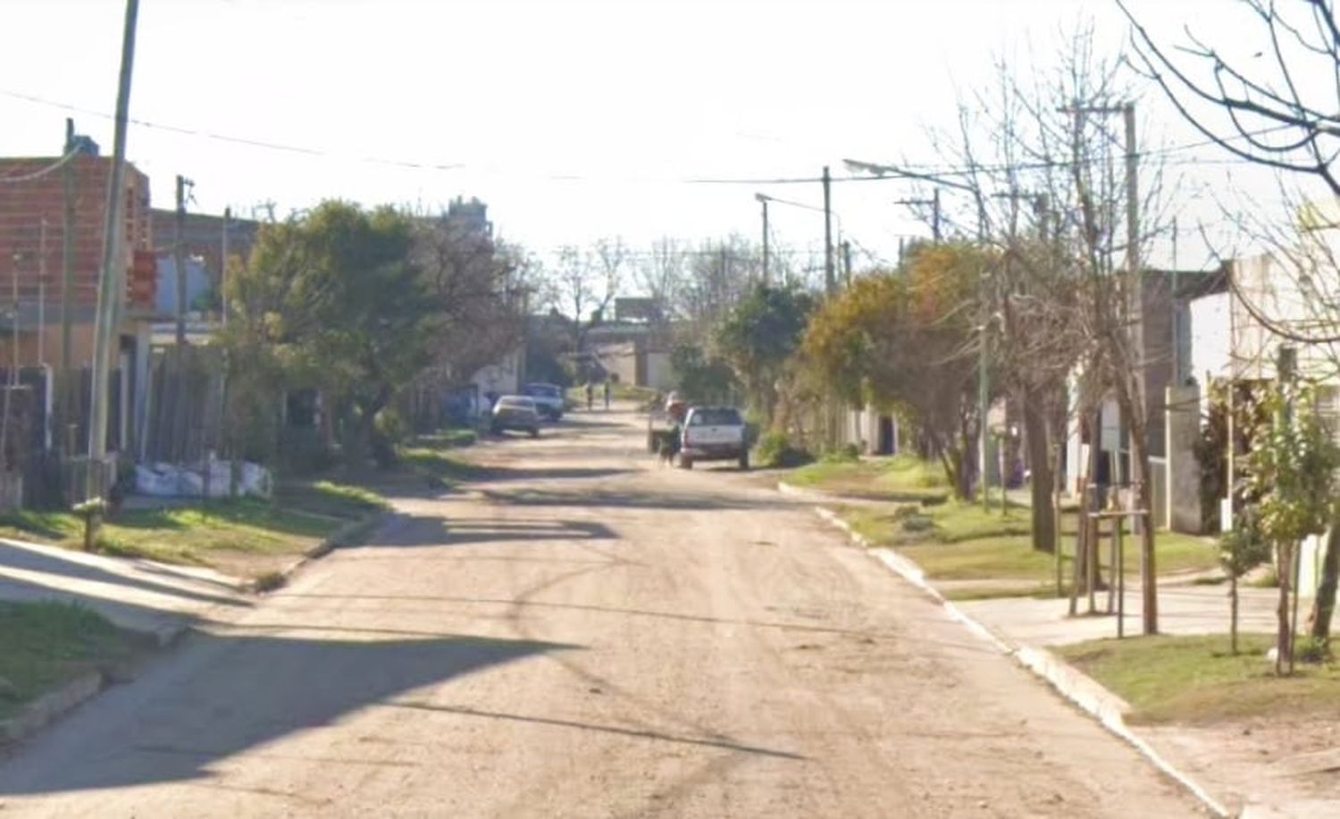 El operativo se produjo en un domicilio ubicado en calle Angelelli, entre Quijano y Perú.