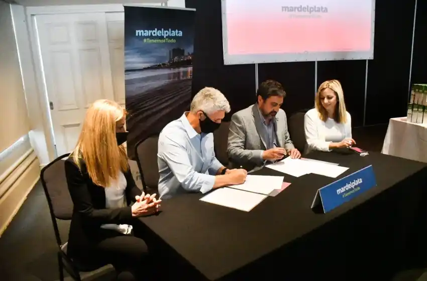 Rosario y Mar del Plata establecieron un convenio de colaboración turística