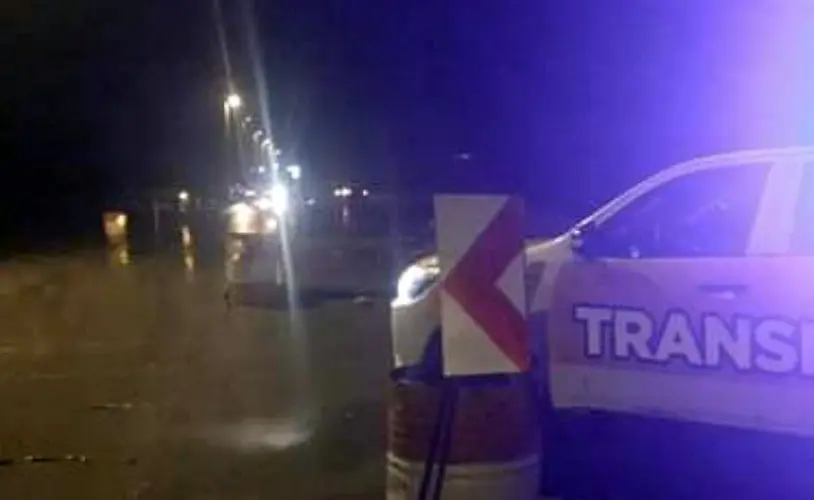 Automovilista resultó herido en avenida de Circunvalación