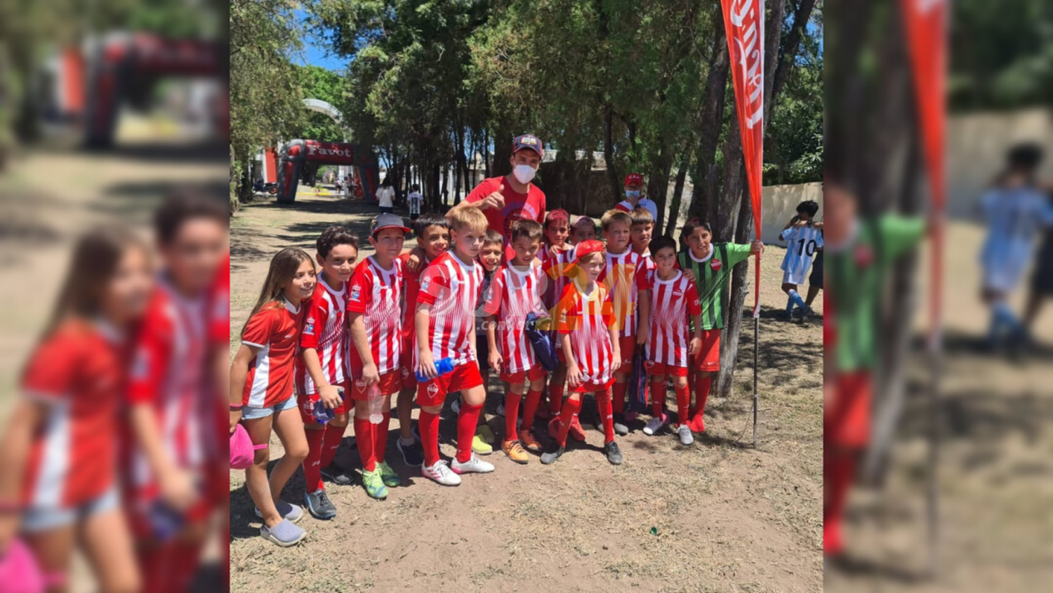 Scaloni, presente en el Mundialito de Arteaga