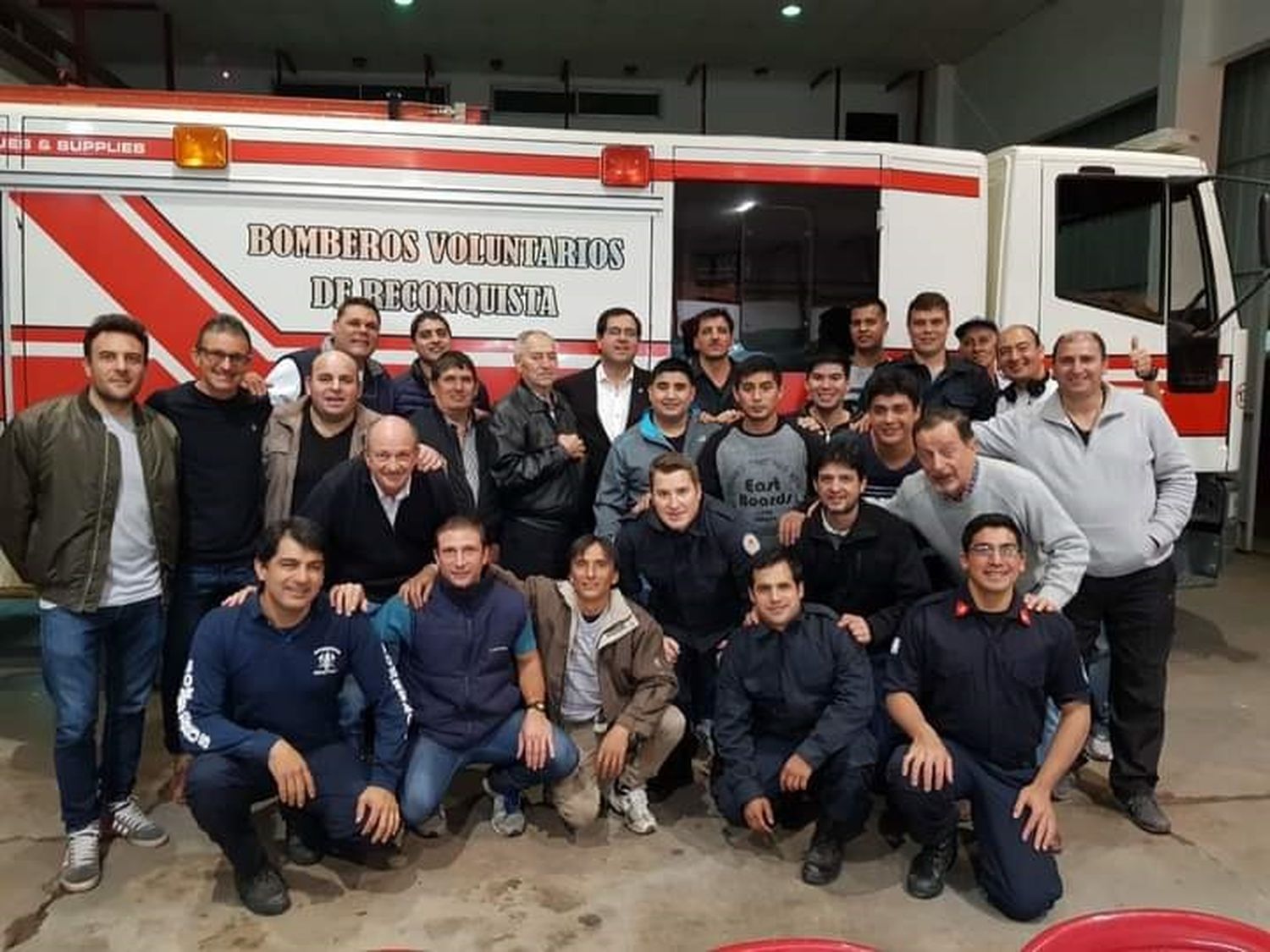 57 años está cumpliendo el cuartel de Bomberos Voluntario de Reconquista