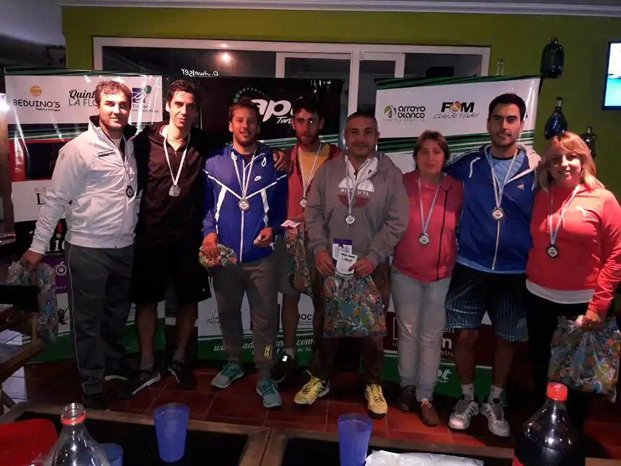 Padel: Se jugaron tres torneos