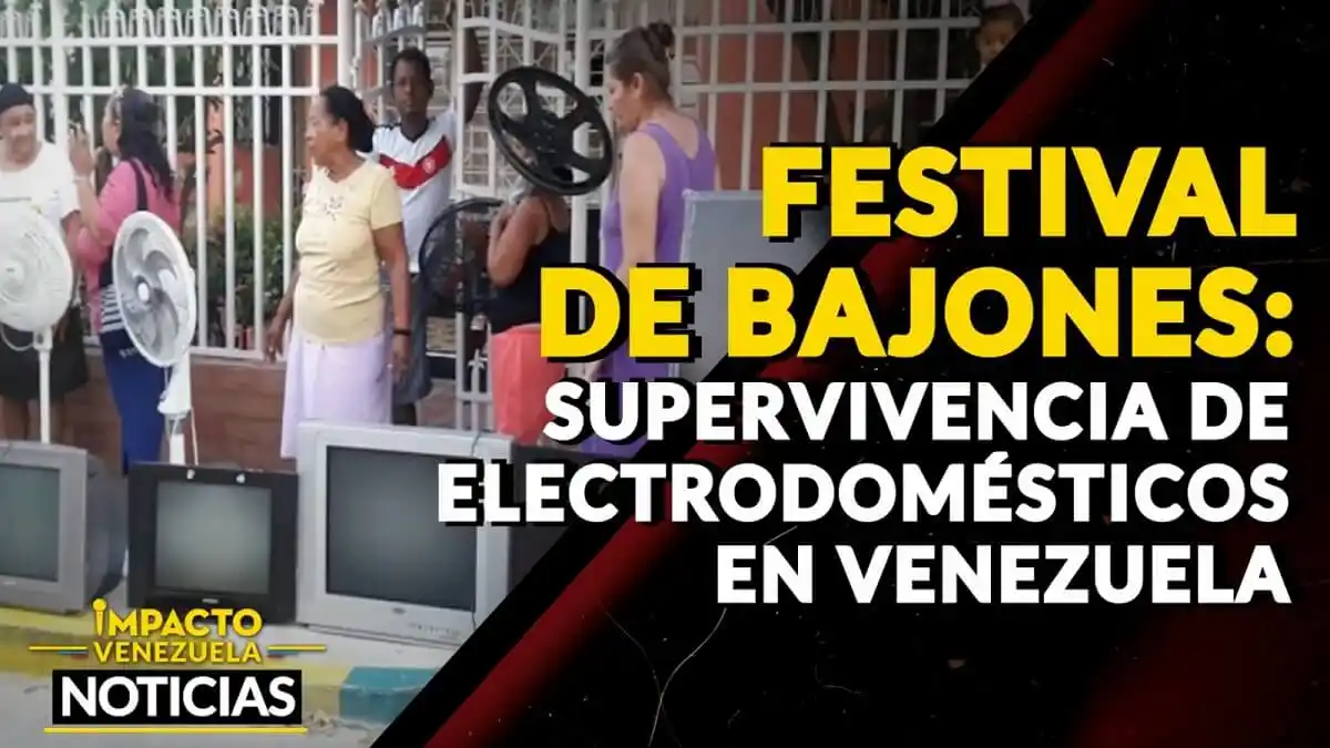 FESTIVAL DE BAJONES: supervivencia de electrodomésticos en Venezuela – VIDEO