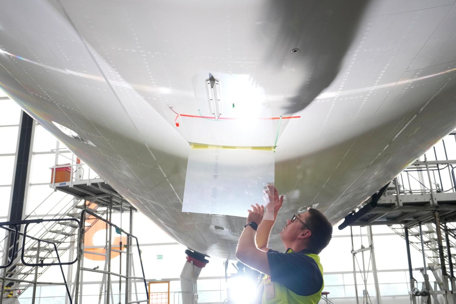 La "piel de tiburón" llegará por primera vez a los Airbus