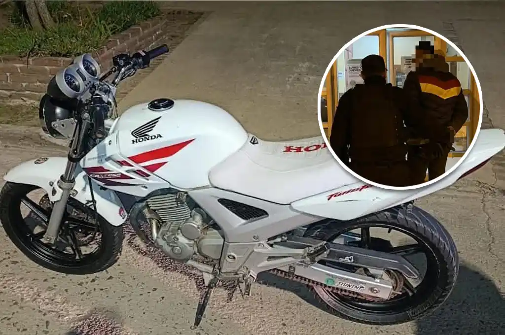 En pleno operativo de control, detectaron una moto robada con pedido de secuestro