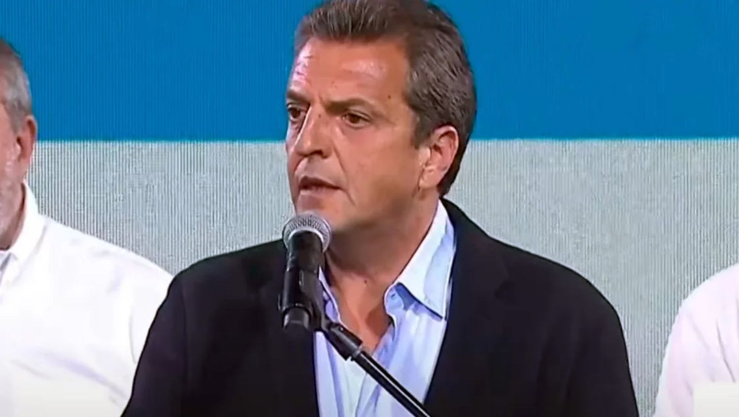 Sergio Tomás Massa reconoce la derrota
