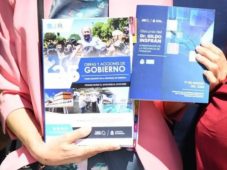 El gobernador Insfrán ratificó las obras 
estratégicas como causas constitucionales