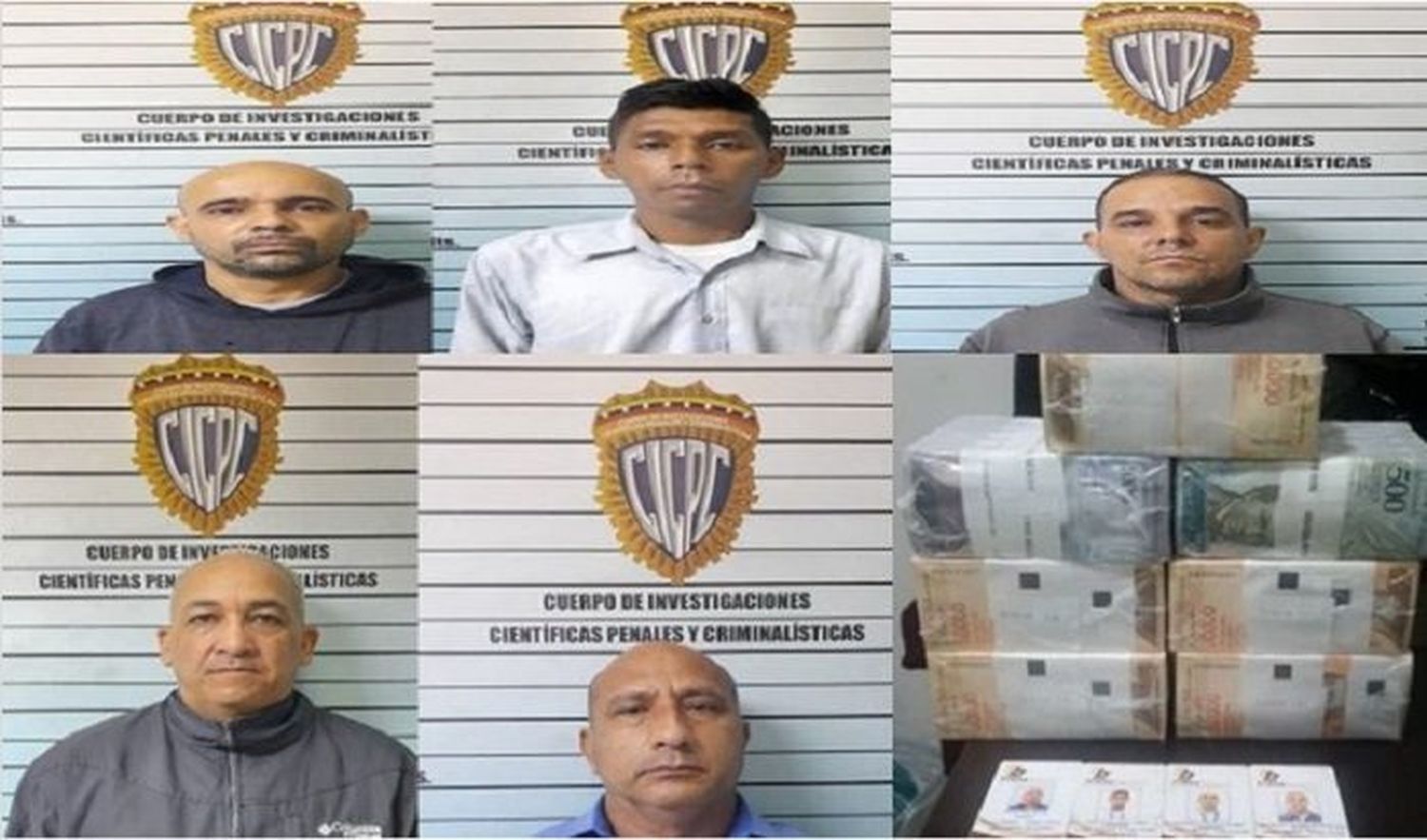CICPC captura a empleados de transporte de valores que hurtaban billetes