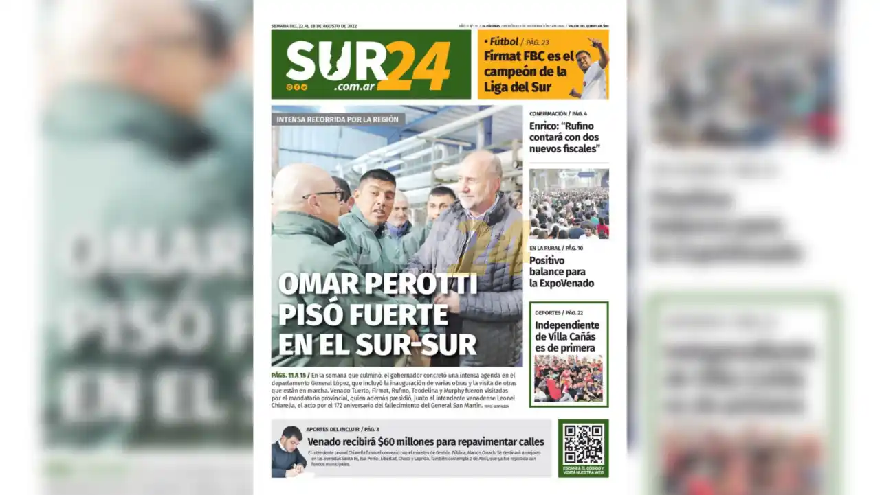 Número 71 de Sur24, para leer online y descargar