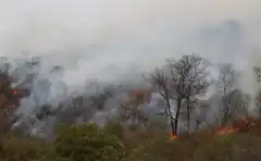 Buenos Aires asiste a Córdoba para apagar el fuego en las sierras