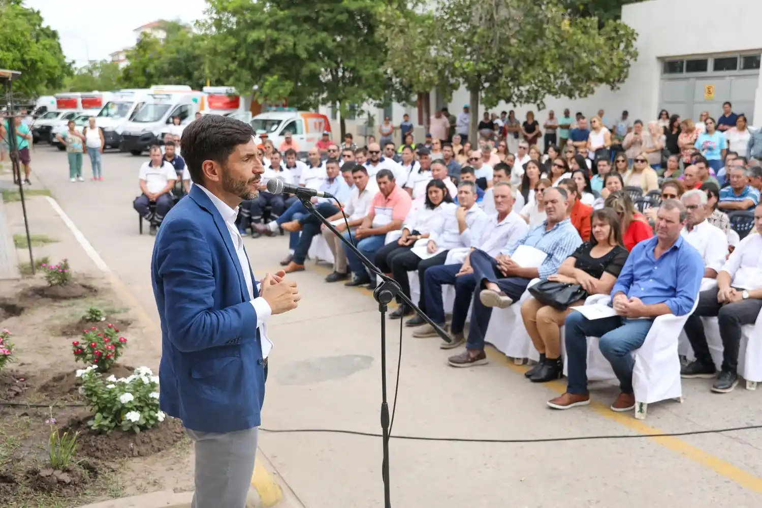 Pullaro en el Departamento 9 de JulioE