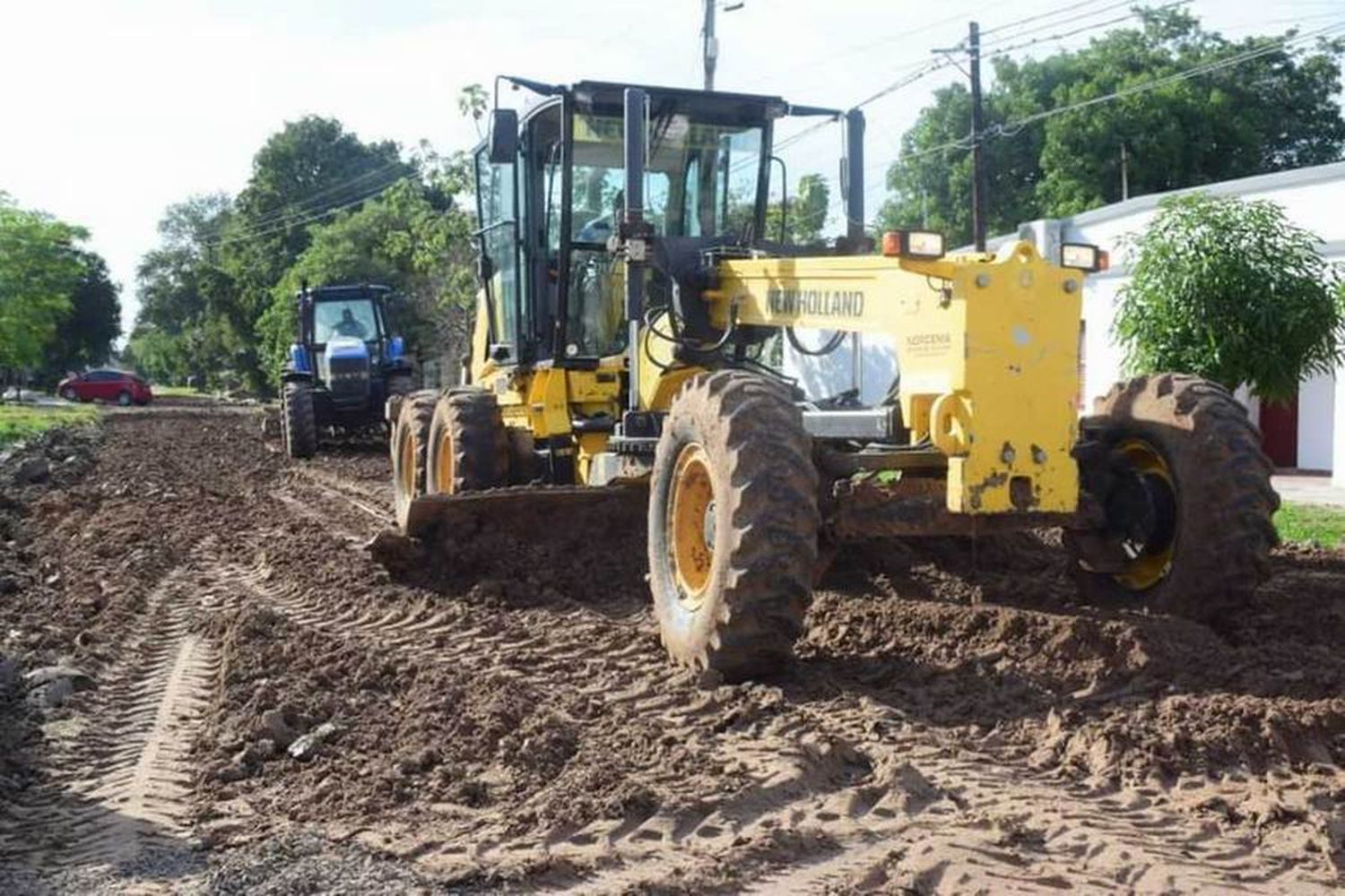 Trabajos municipales 
en diversos sectores