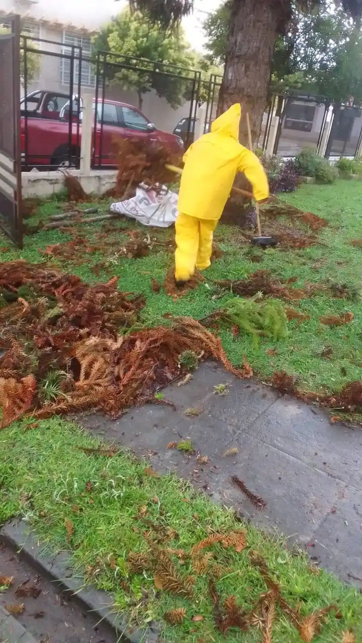 El secretario de Obras Públicas se refirió a las consecuencias de la tormenta