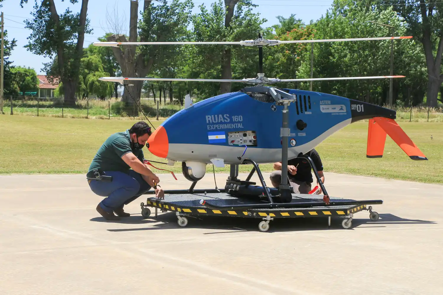 Incorporan drones para ser integrados al sistema de seguridad