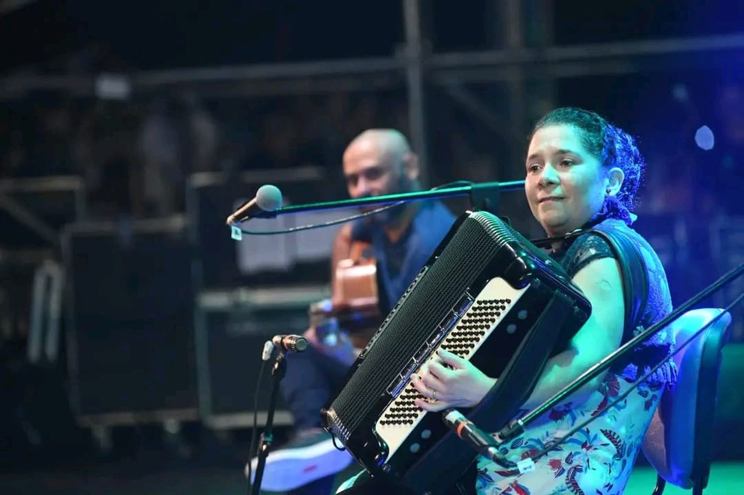 Brillante presentación de Mariela Campodónico en el Festival de Diamante