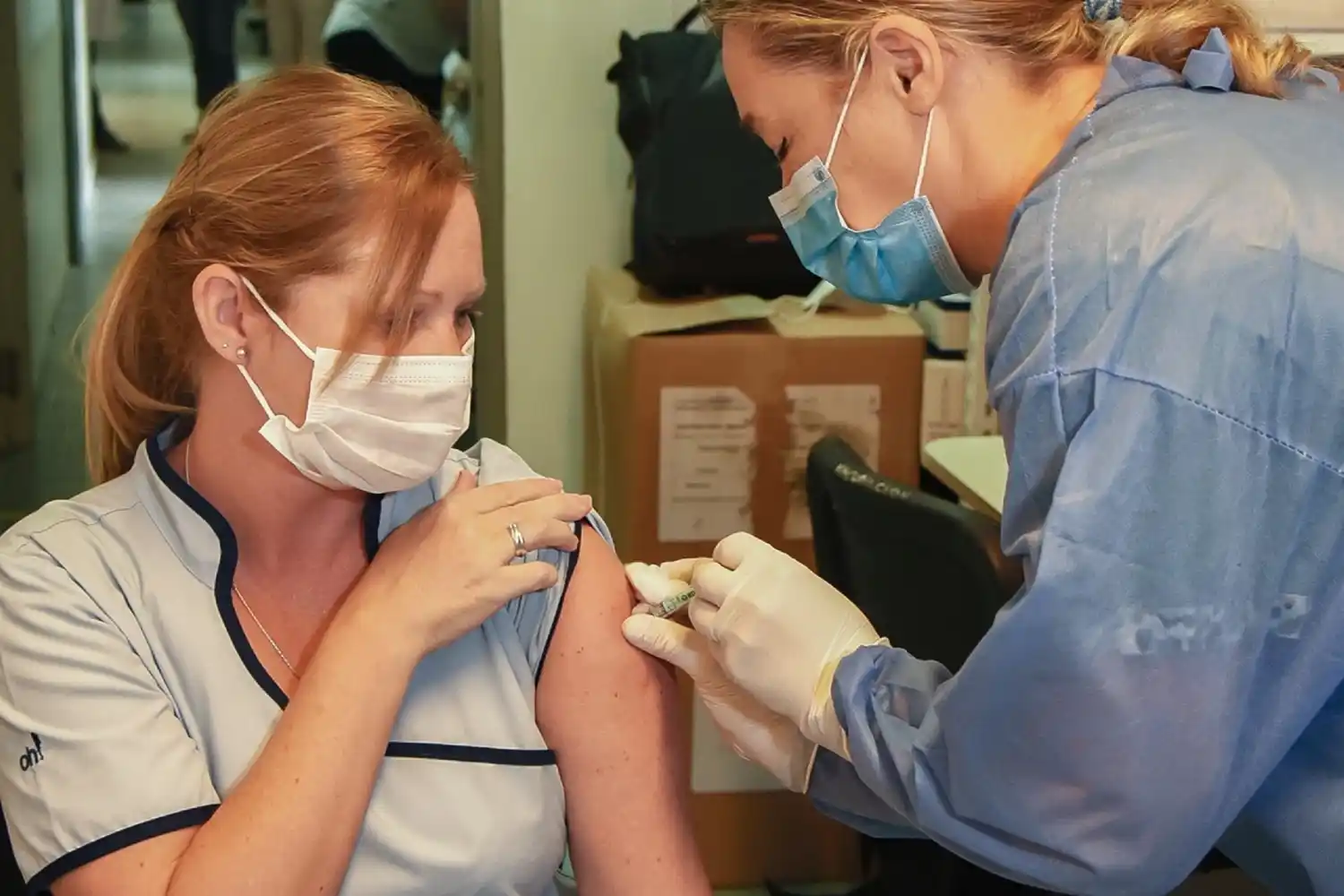 El plan de inmunización comenzó en Gualeguaychú y otras 3 ciudades en simultáneo