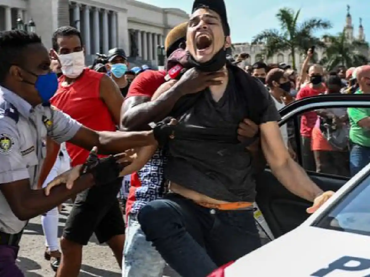 Protestas en Cuba