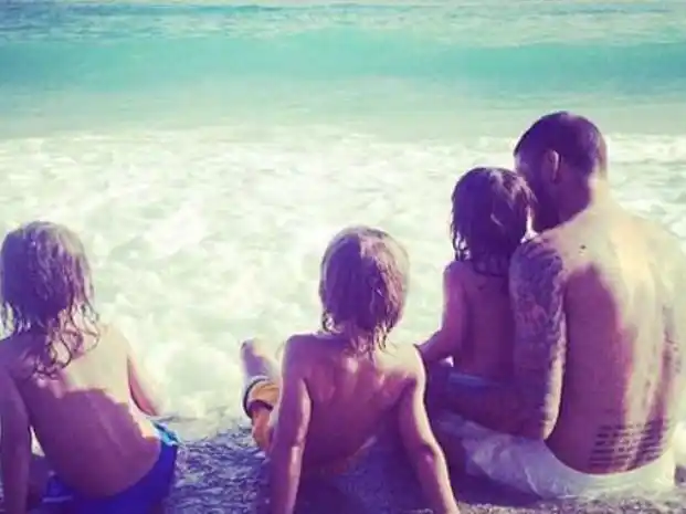 Icardi provocador: “Los hijos de Maxi me llaman Mauro o papá”