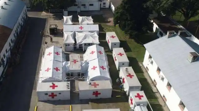 Hospital en Campo de Mayo