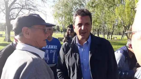 Sergio Massa en Rauch: "Estamos muy conformes con las listas de muchos distritos"