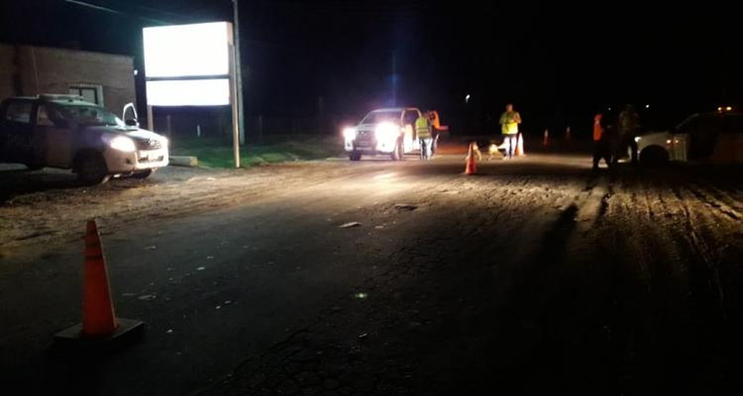 Control de tránsito y nocturnidad en Santa Lucía: 2 vehículos secuestrados y un comercio clausurado