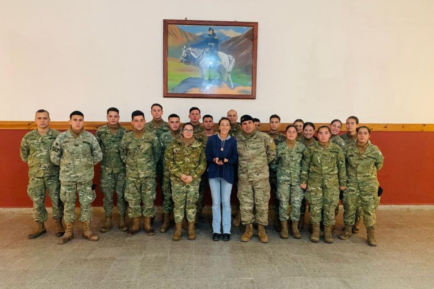 tomas de vergara jefe del regimiento - 1