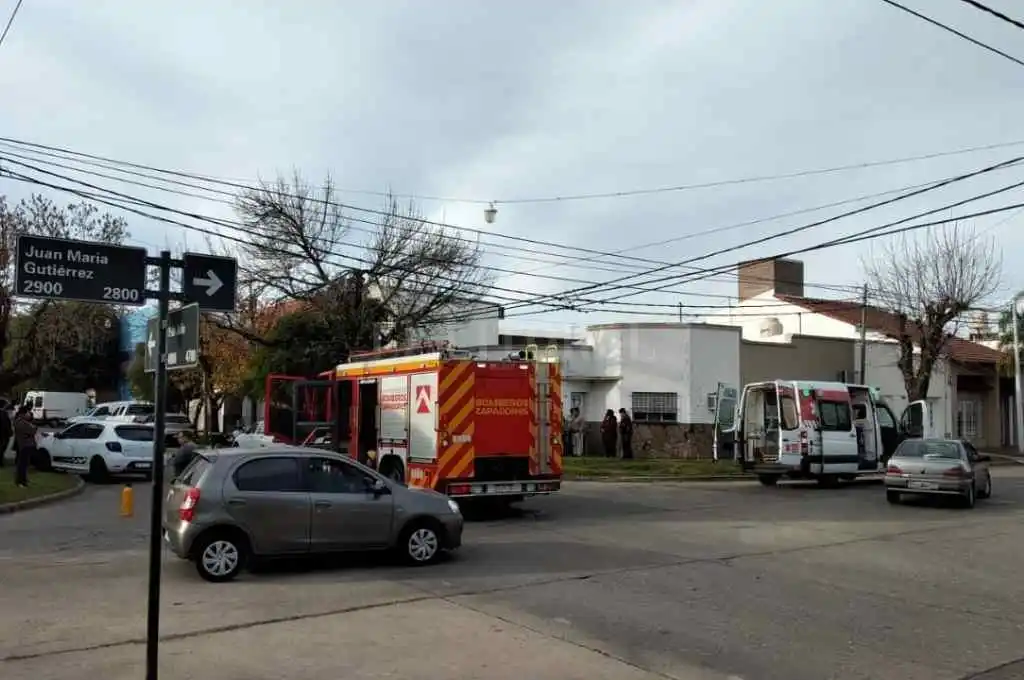 Fuerte accidente en barrio Fomento 9 de Julio