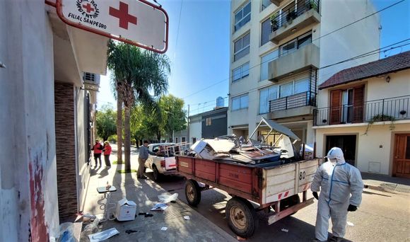 Tras la intervención, hay preocupación en Cruz Roja por el futuro de la filial San Pedro