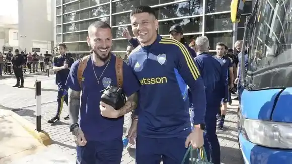 Boca ya está en Brasil y se entrena a la espera de la final del sábado