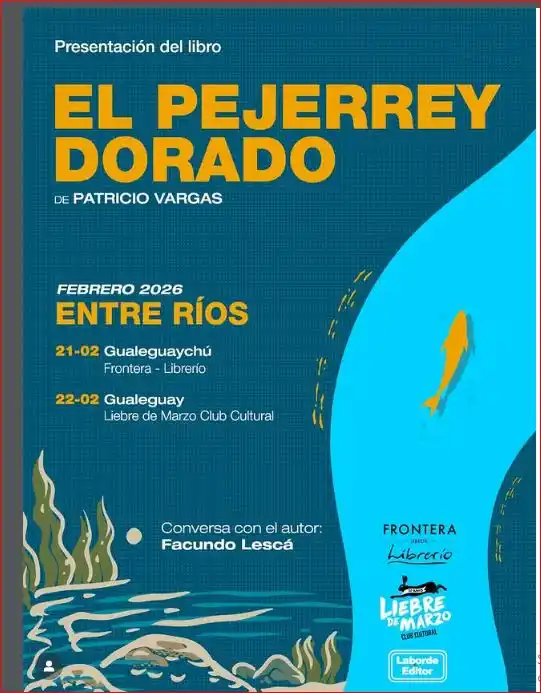 Presentarán el libro El pejerrey dorado en Gualeguaychú y Gualeguay