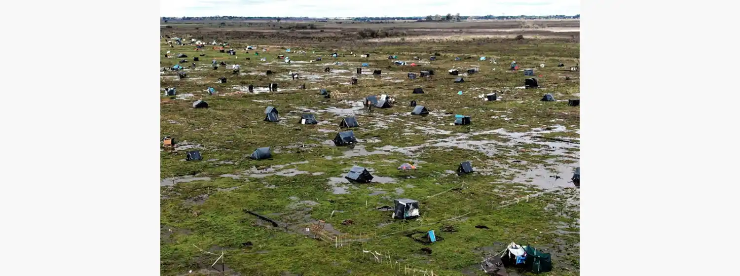 Sergio Berni, sobre la toma en Guernica: “Si no hay un acuerdo, el 2 de noviembre se hará el desalojo”
