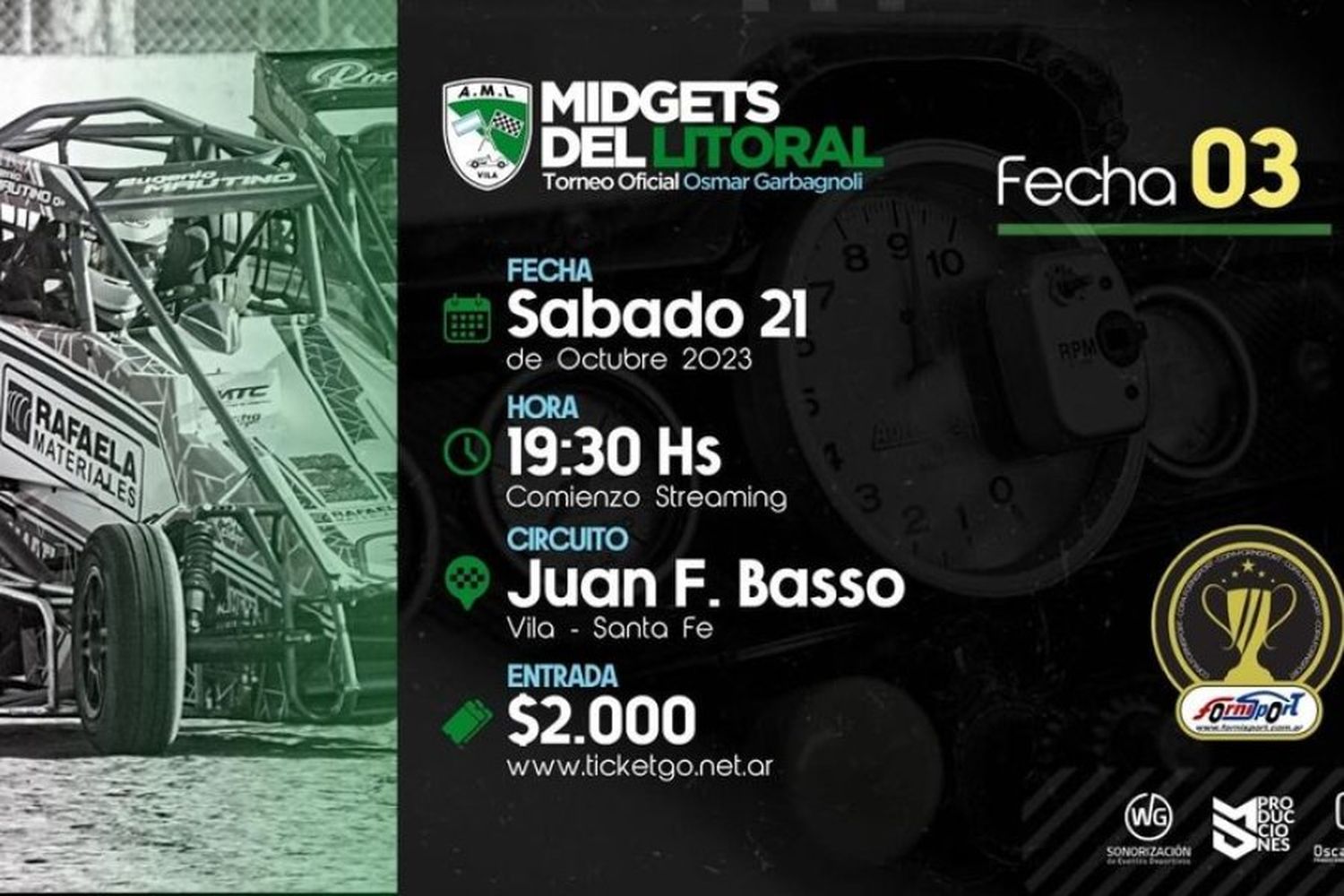 Vila recibe a los Midgets del Litoral