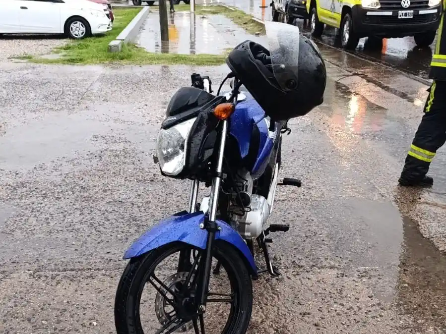 Accidente en ruta 8 e Yrigoyen. Foto: BVVT