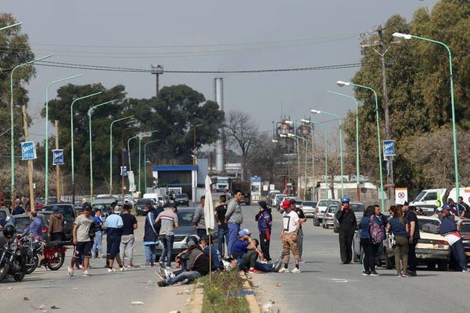 Por los incidentes en Ensenada, YPF analiza paralizar obras si sigue la tensión