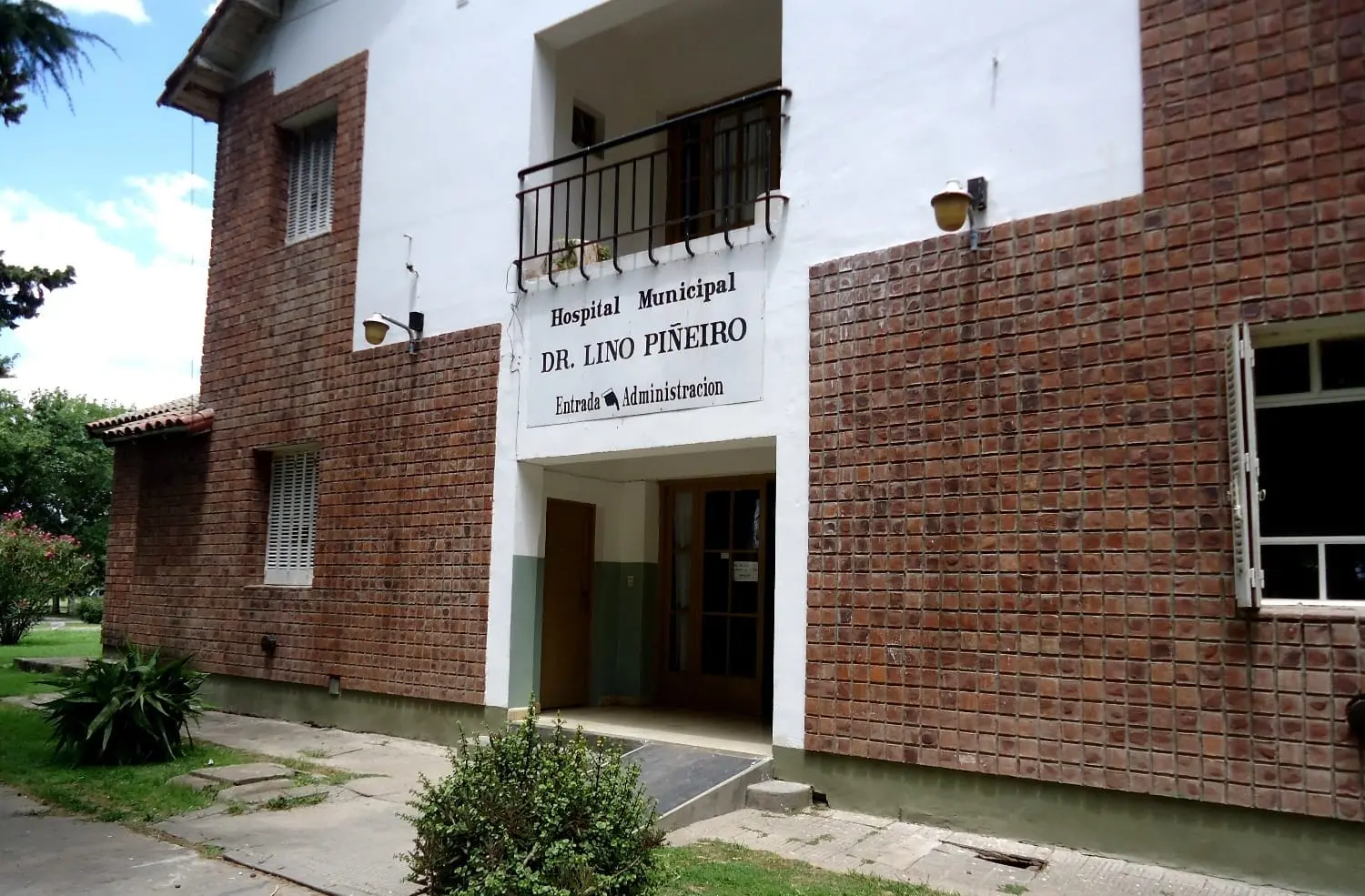 La paciente se encuentra internada en el Hospital municipal Dr. Lino Piñeiro.