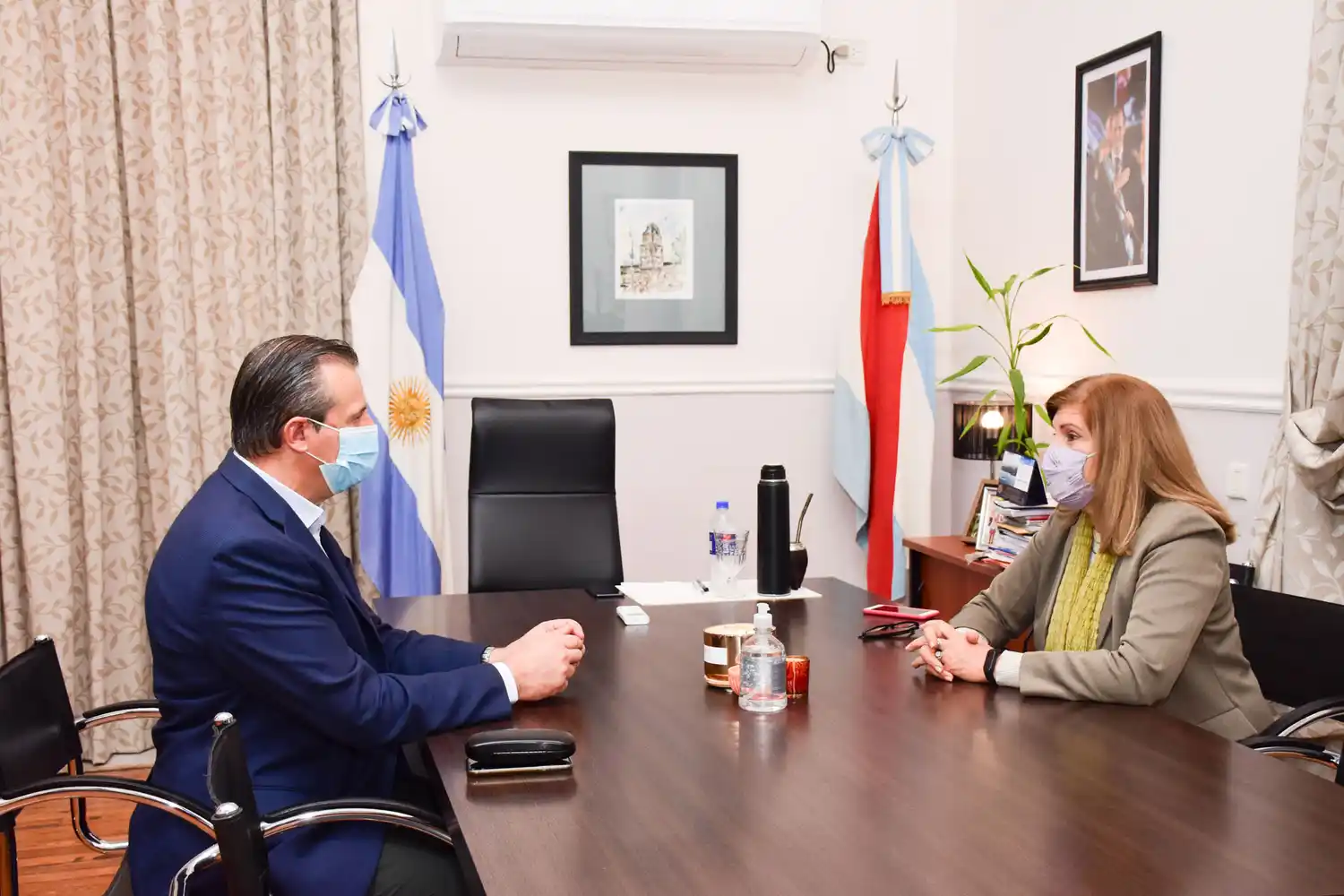 Acuerdo entre municipio y provincia para realizar operativos de seguridad durante el receso invernal