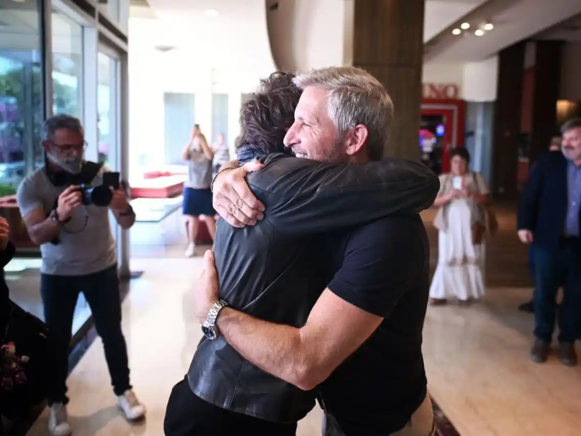 Javier Milei y Rogelio Frigerio octubre 2025