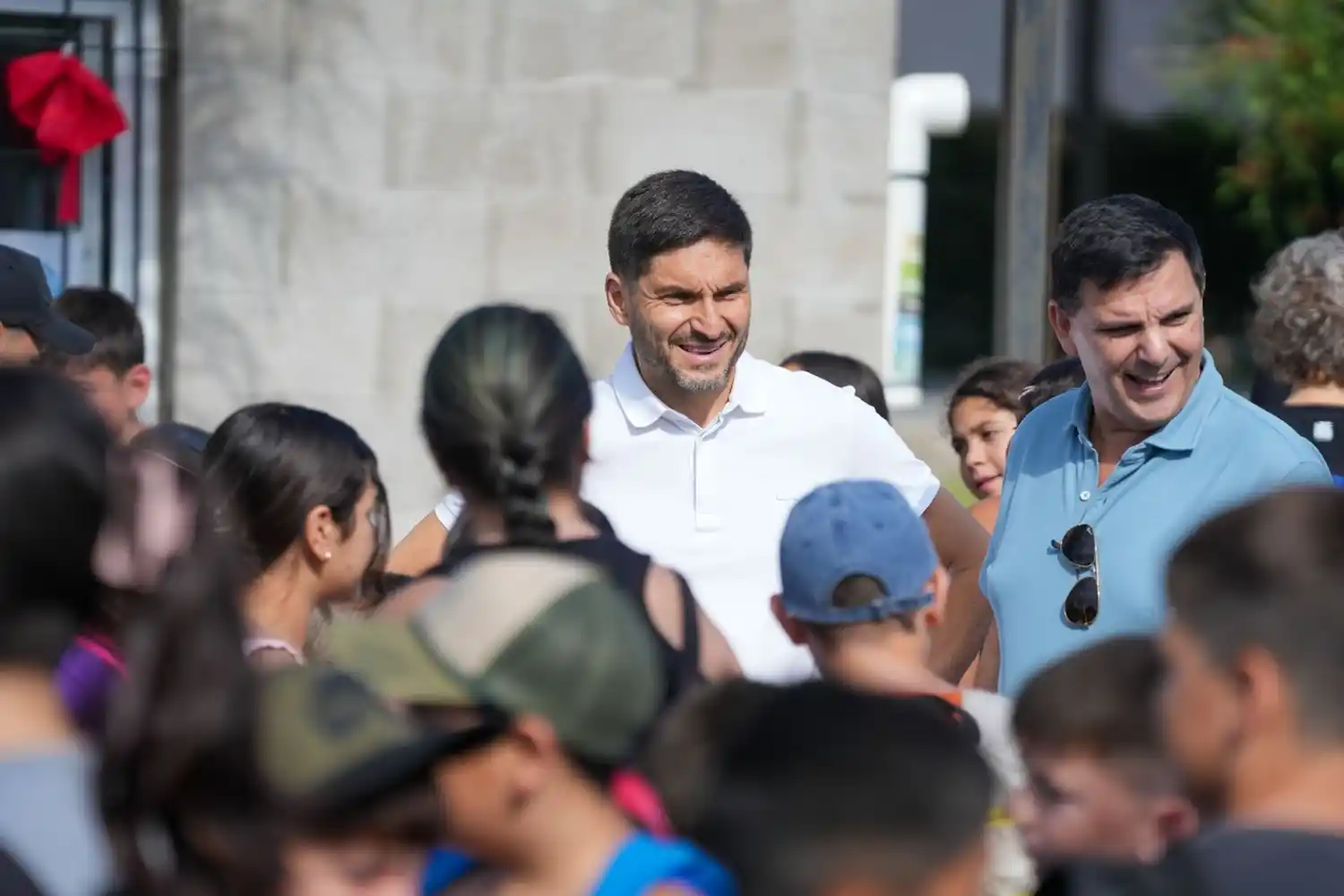 Pullaro encabezó la apertura de la Escuela de Verano en Roldán