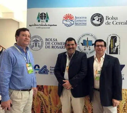 Directivos del Centro de Acopiadores en Abitrigo