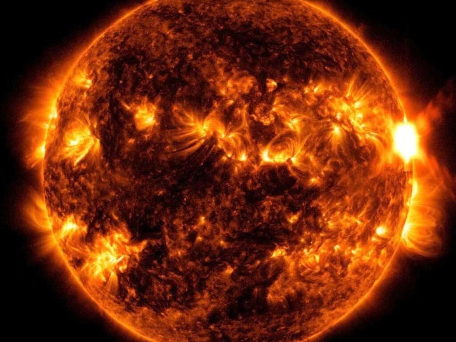 Una fuerte erupción solar causó apagones de radio en gran parte de la zona iluminada de la Tierra