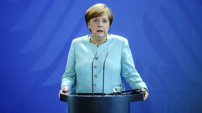 Angela Merkel.