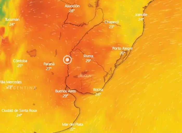 Alerta por tormentas fuertes: comprende zona de Entre Ríos y otras 5 provincias