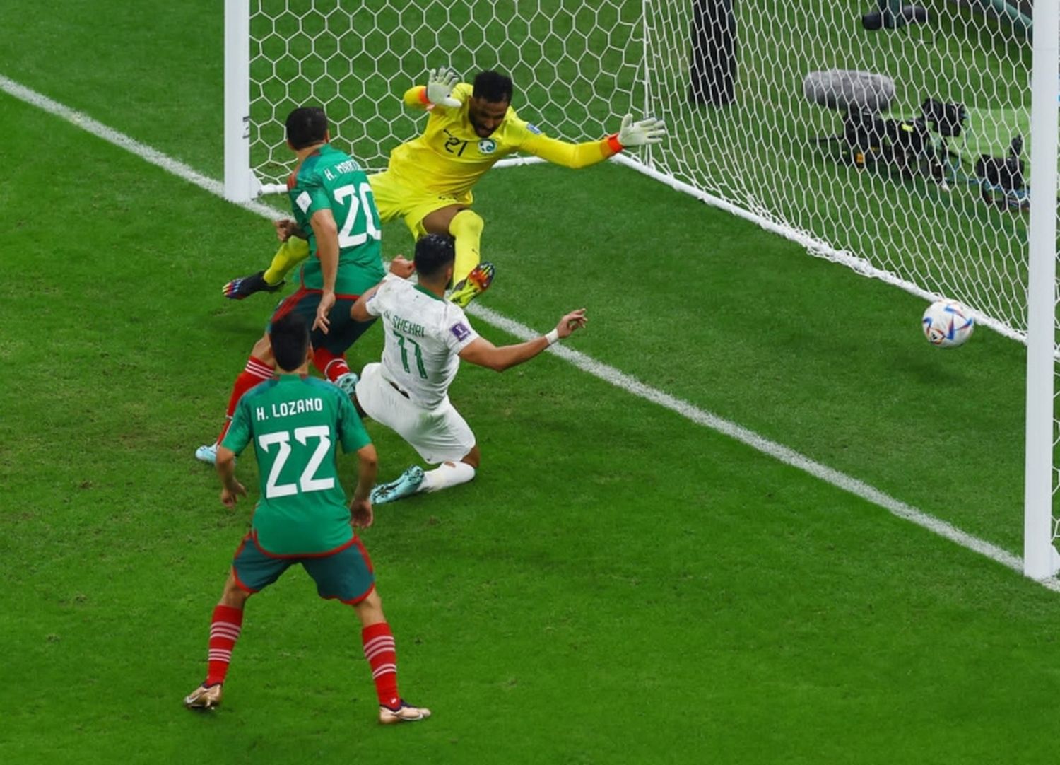 Se despidió del Mundial: México le ganó a Arabia Saudita pero no le alcanzó para clasificar